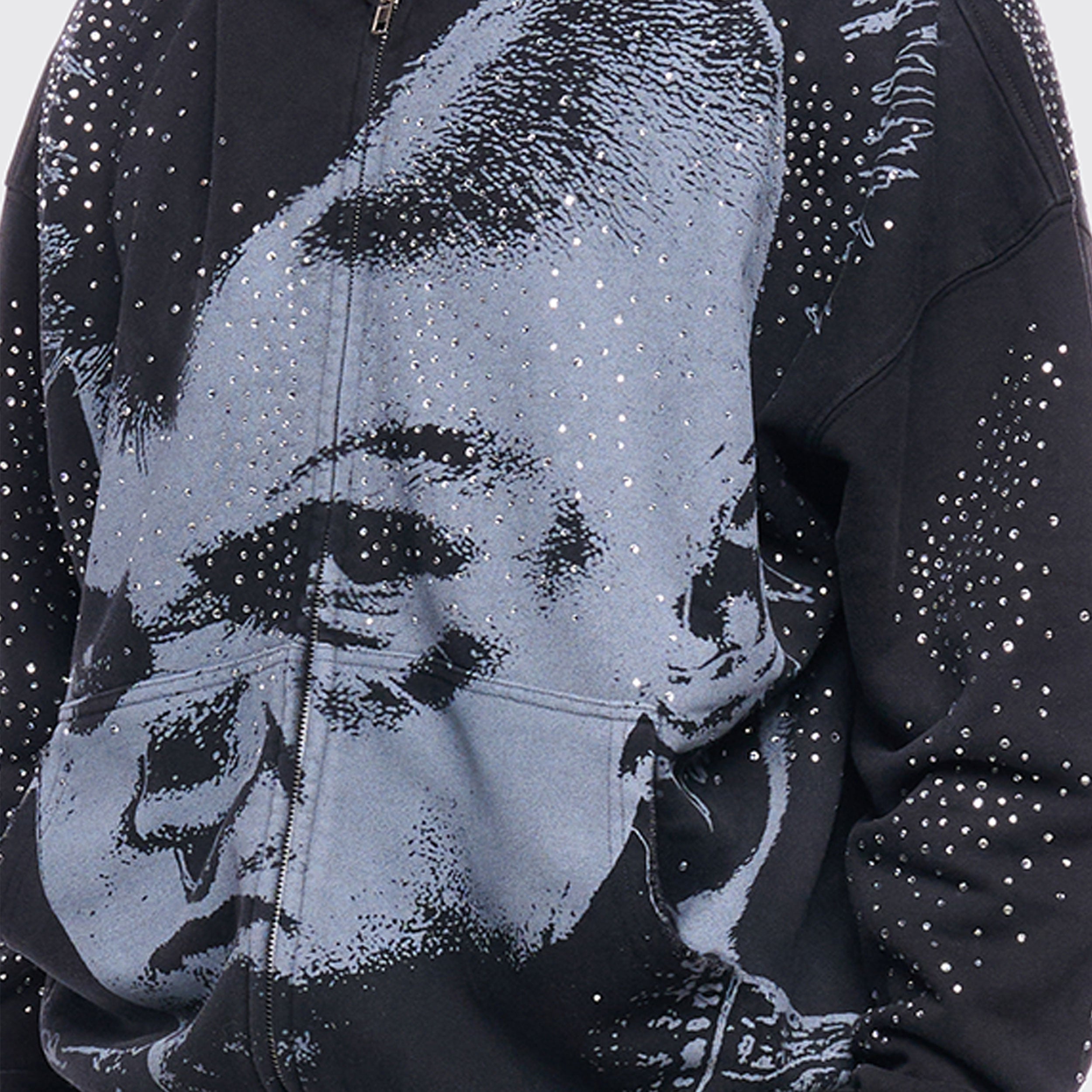 PUNK RIOT ZIP UP HOODIE | Rolling Loud