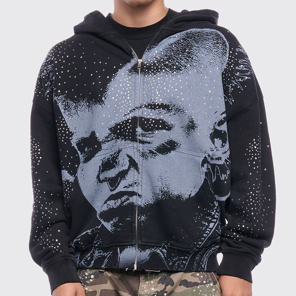 PUNK RIOT ZIP UP HOODIE