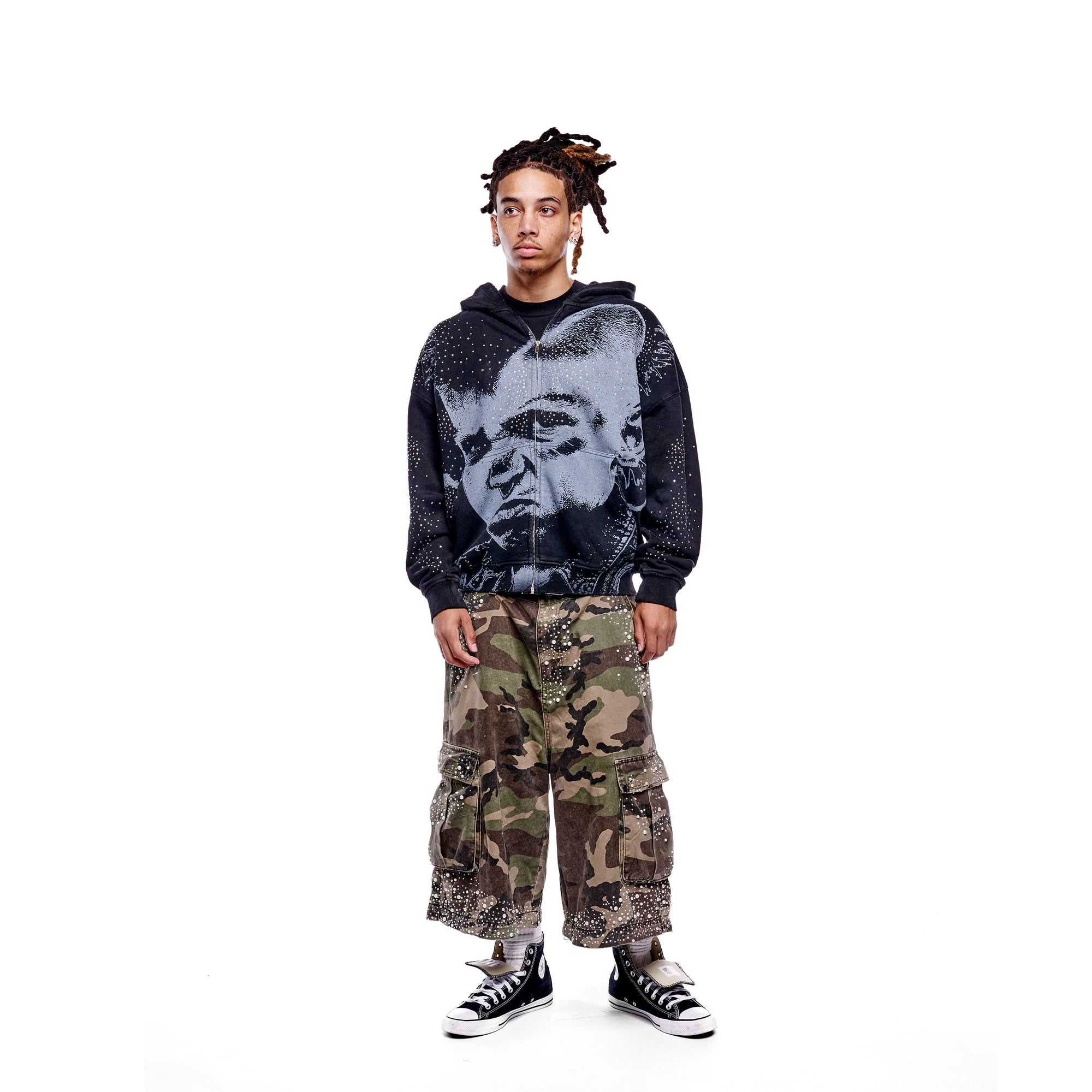 PUNK RIOT ZIP UP HOODIE