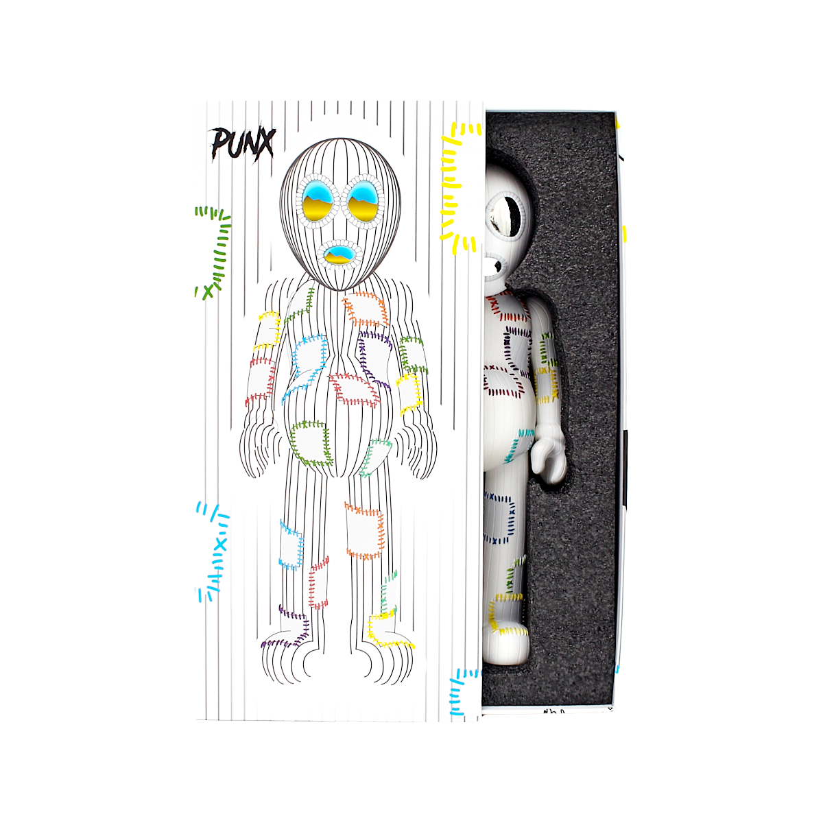 White Punx Collectible Vinyl Toy