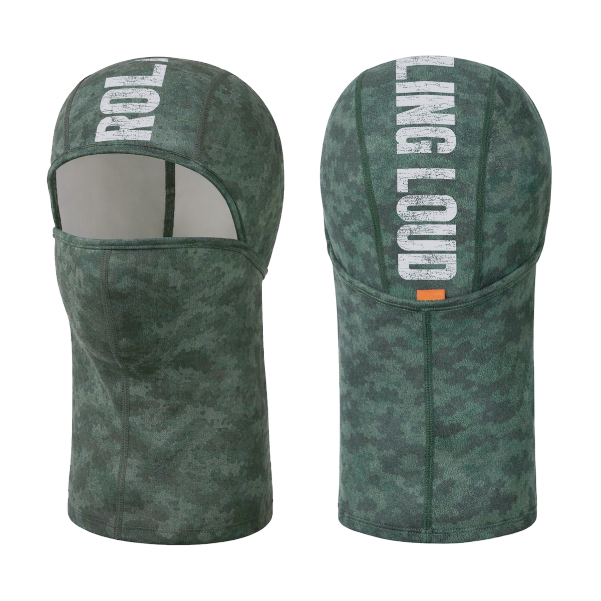RL Block Color Changing Green Balaclava | Rolling Loud