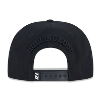 RL BLACK RHINESTONE SNAPBACK HAT