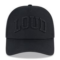 RL LOUD BLACK RHINESTONE SNAPBACK HAT