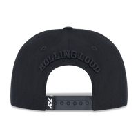 RL LOUD BLACK RHINESTONE SNAPBACK HAT