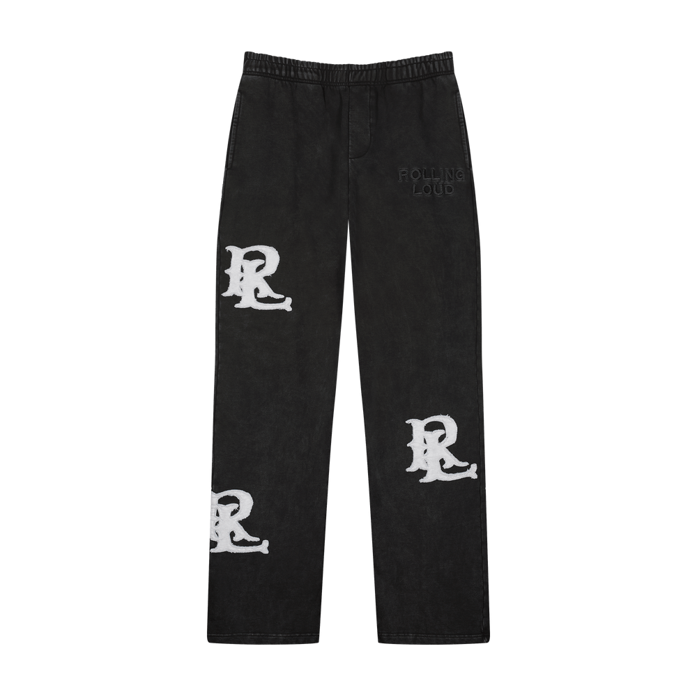 RL APPLIQUE STRAIGHT LEG SWEATPANT