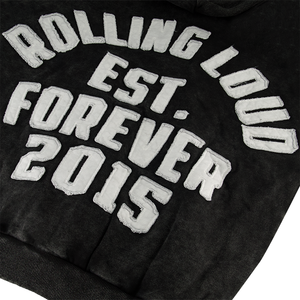 RL APPLIQUE ZIP UP HOODIE