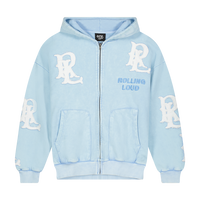 RL APPLIQUE ZIP UP HOODIE