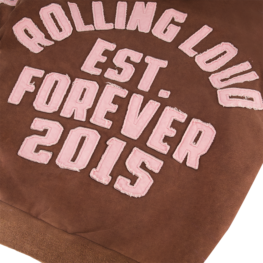 RL APPLIQUE ZIP UP HOODIE