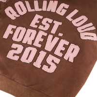 RL APPLIQUE ZIP UP HOODIE