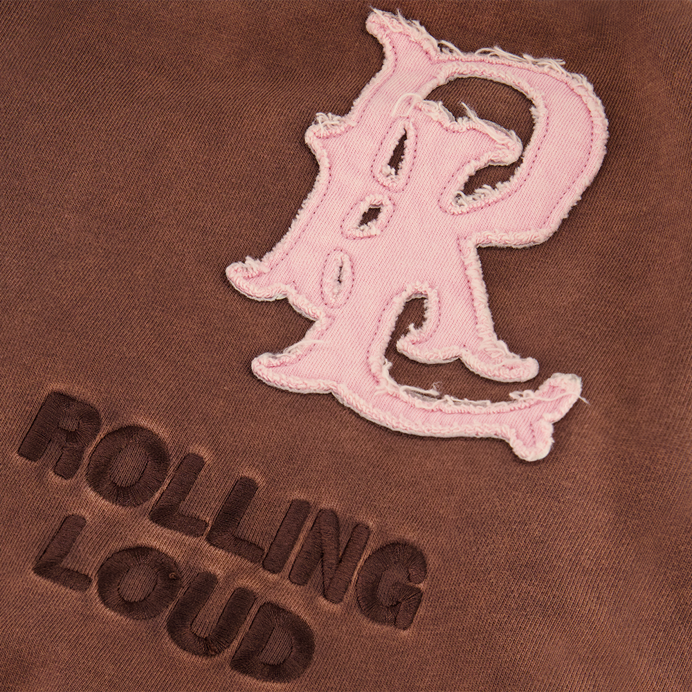 RL APPLIQUE ZIP UP HOODIE