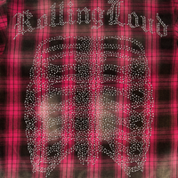 RL BONES FLANNEL SHIRT(RED)