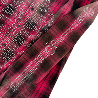 RL BONES FLANNEL SHIRT(RED)