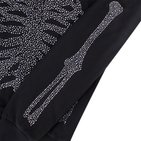 RL BONES ZIP UP HOODIE