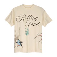 RL Black Book AOP Cream Tee