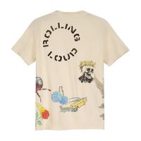 RL Black Book AOP Cream Tee