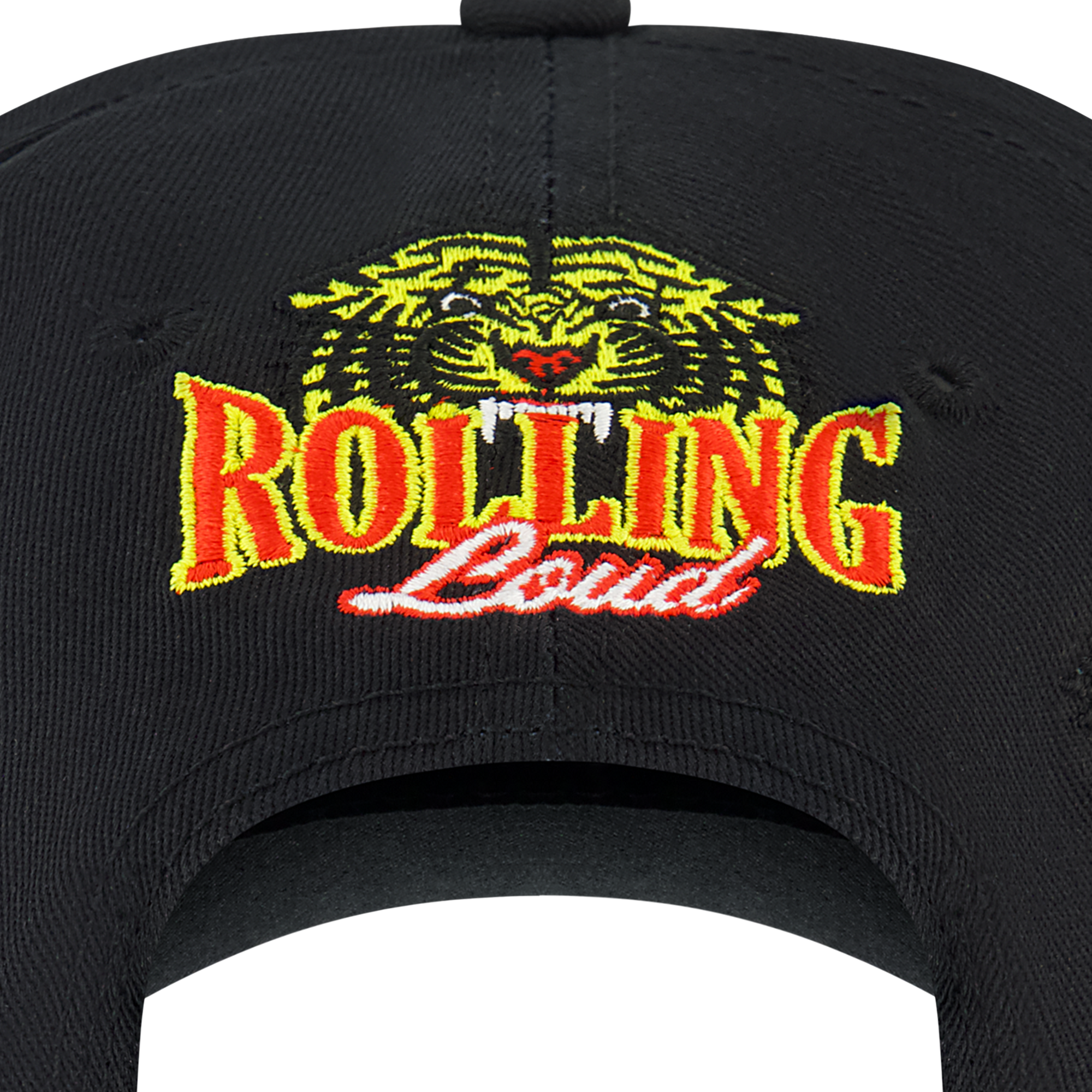 RL Black Patchwork 5 Panel Hat