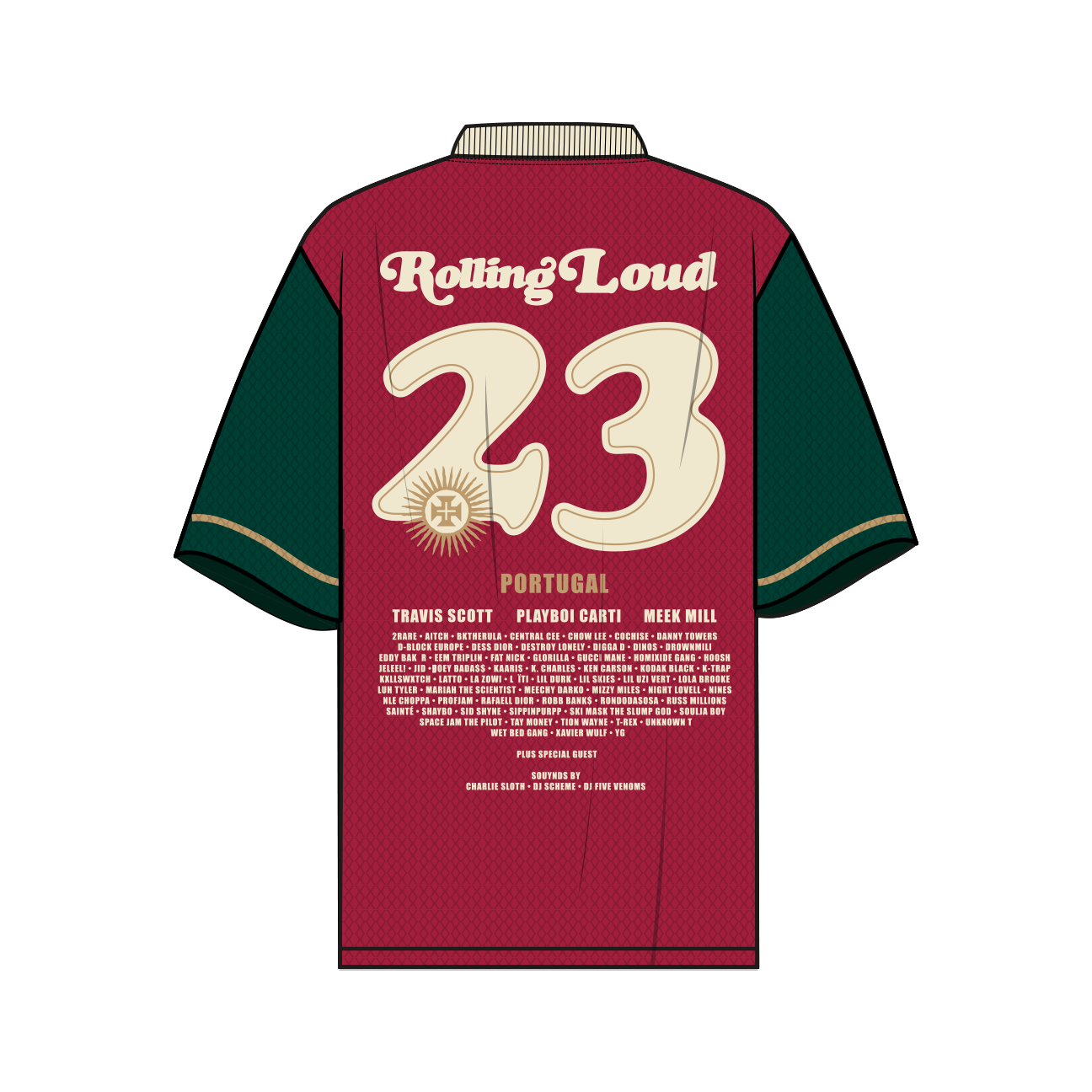 RL Portugal 23 Champs Red Jersey