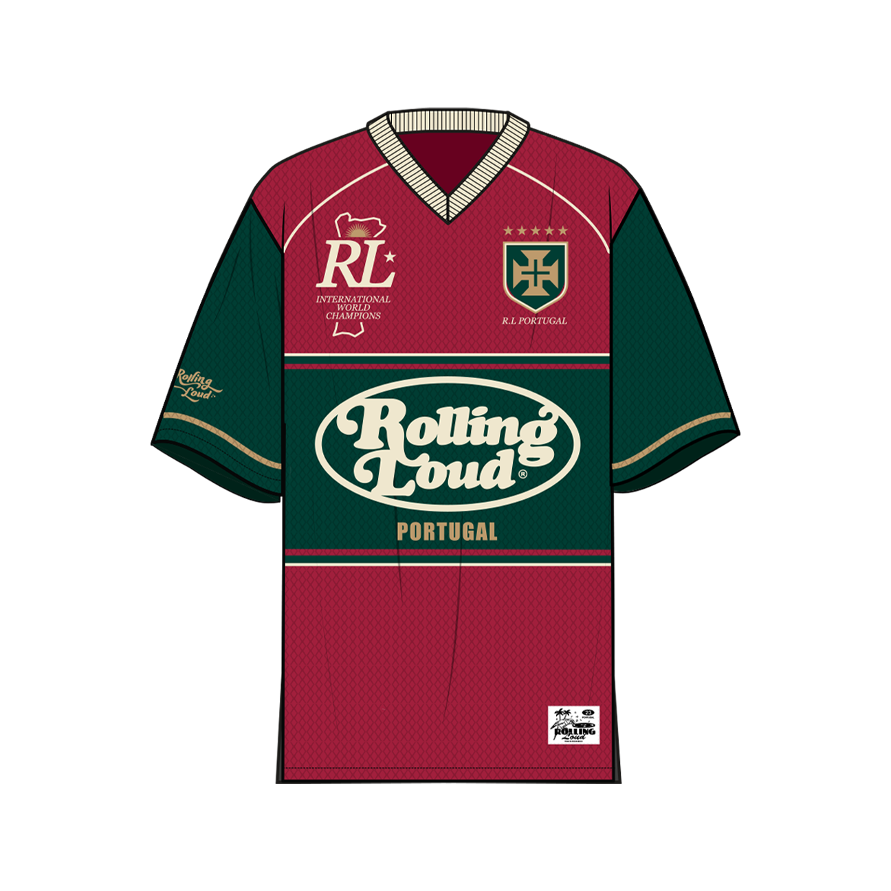 RL Portugal 23 Champs Red Jersey
