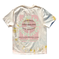 RL LA 24 Fisheye Lineup Distressed Pastel Tiedye Tee