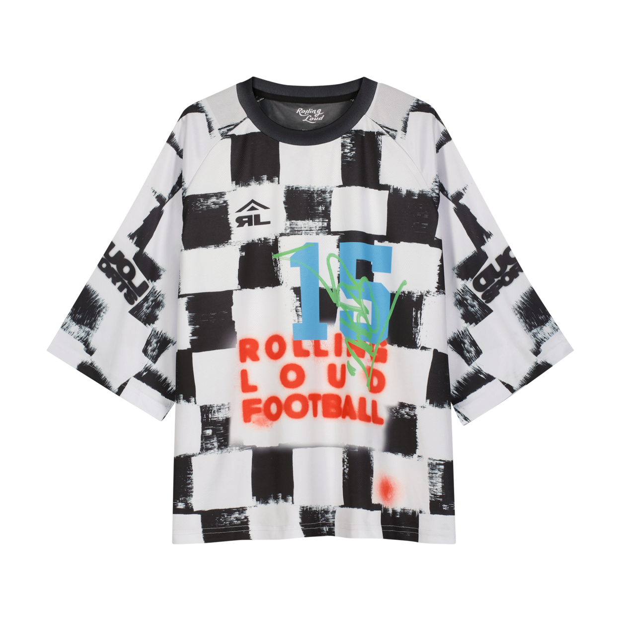 RL Football Check Sub Tee