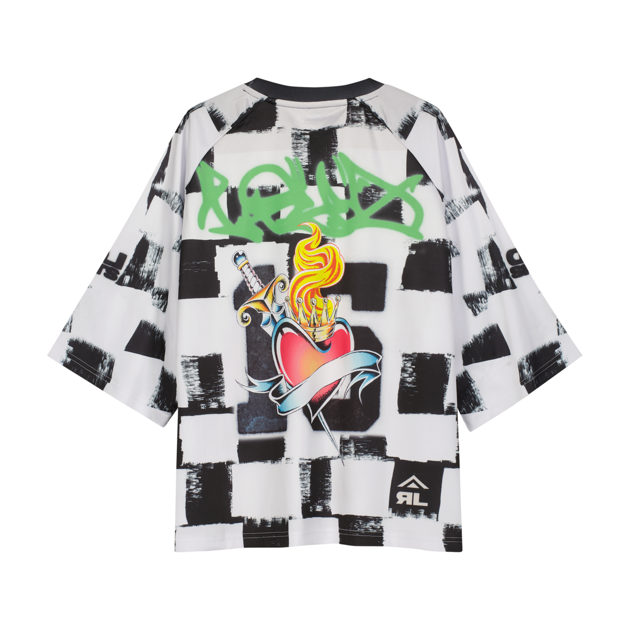 RL Football Check Sub Tee