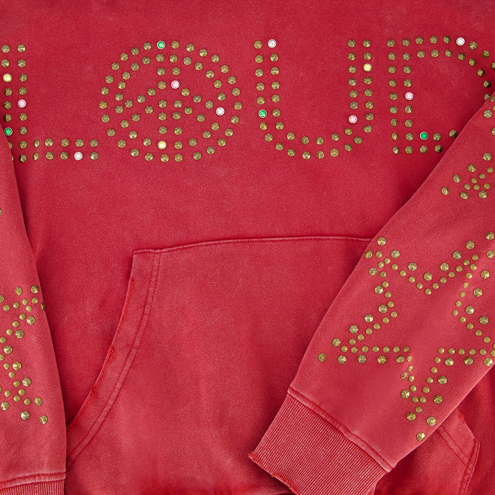 PEACE AND LOUD HOODIE