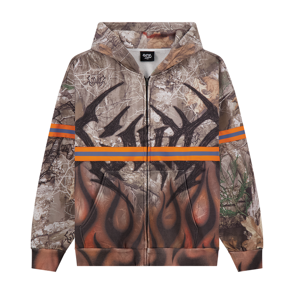 LOUD SAFETY ZIP UP HOODIE