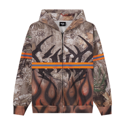 LOUD SAFETY ZIP UP HOODIE