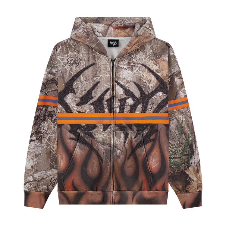 LOUD SAFETY ZIP UP HOODIE