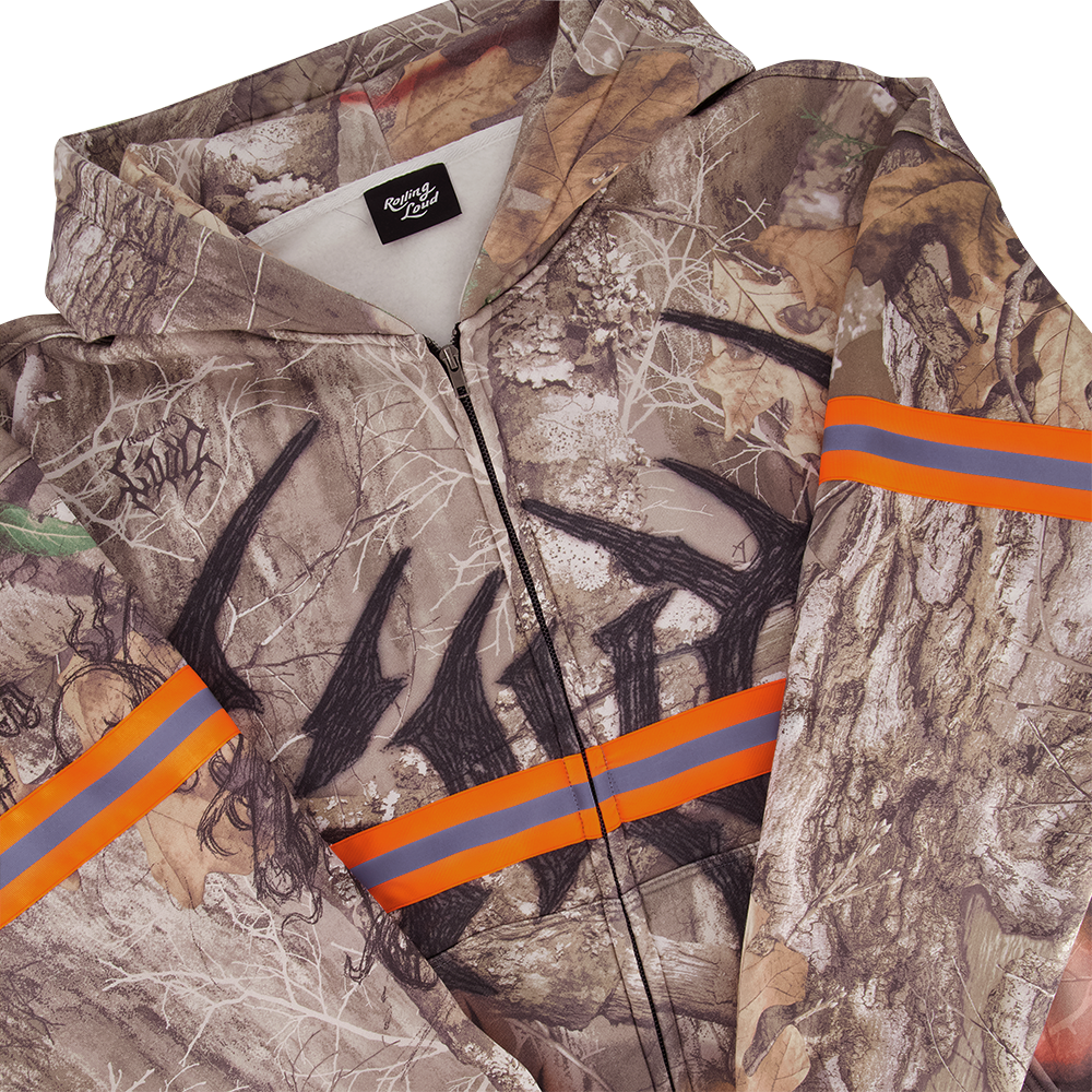 LOUD SAFETY ZIP UP HOODIE