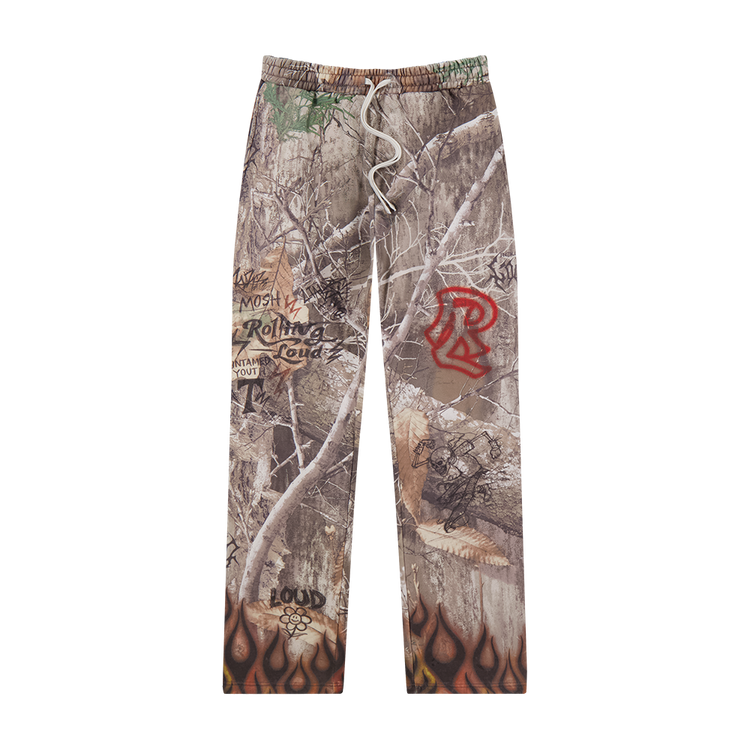 GOTHIC FLAME SWEATPANTS