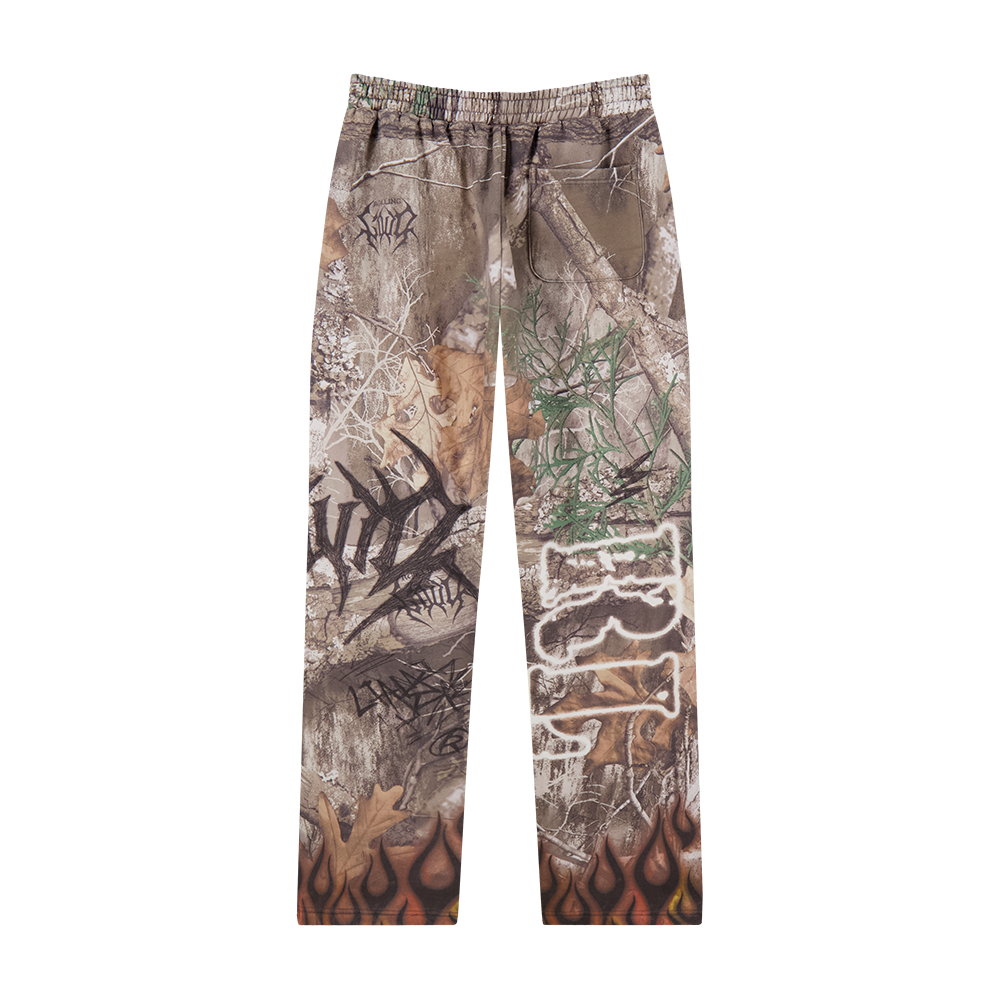 GOTHIC FLAME SWEATPANTS