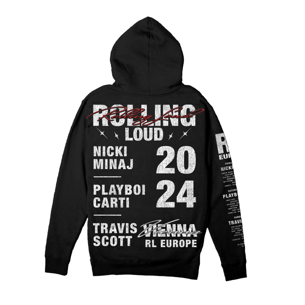 RL Vienna 24 Black Virgen Hoodie