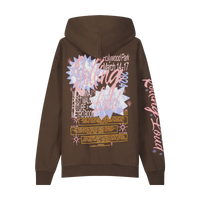 RL LA 24 Bulletin Lineup Brown PO Hoodie