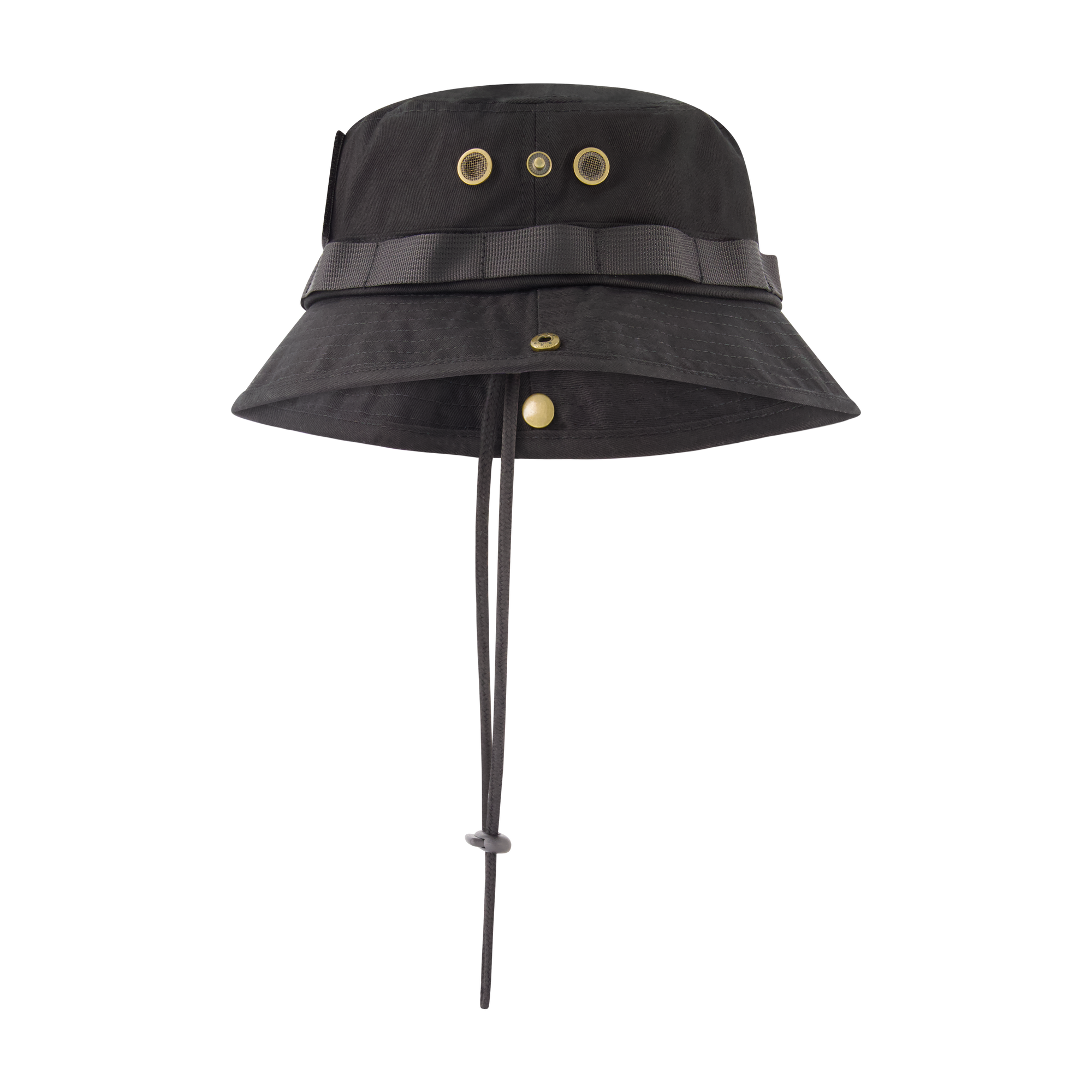 LOUD HEARTS BLACK BUCKET HAT