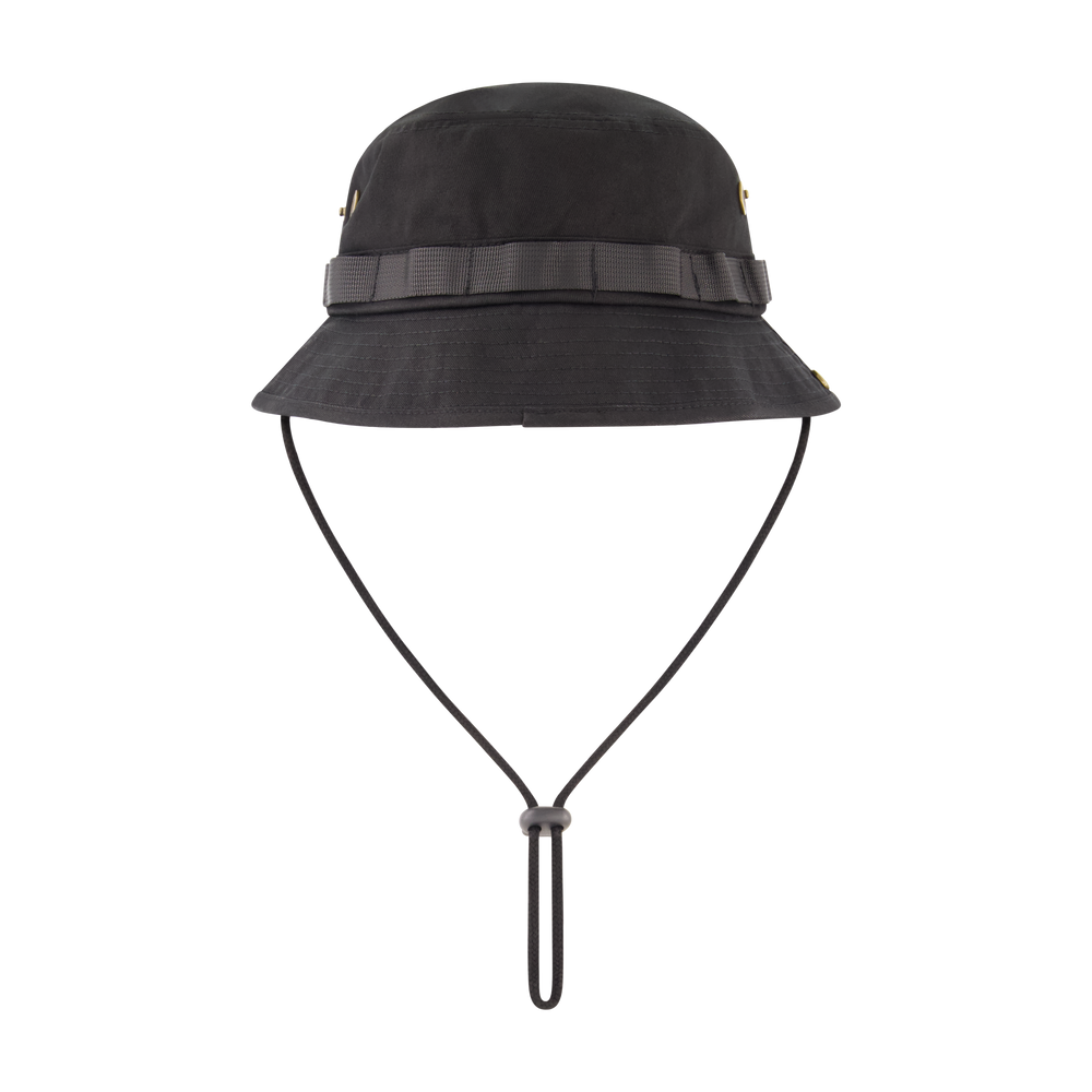 LOUD HEARTS BLACK BUCKET HAT