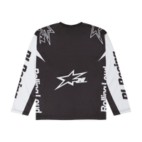 RL LOUD RACER BLACK AND WHITE MOTO JERSEY