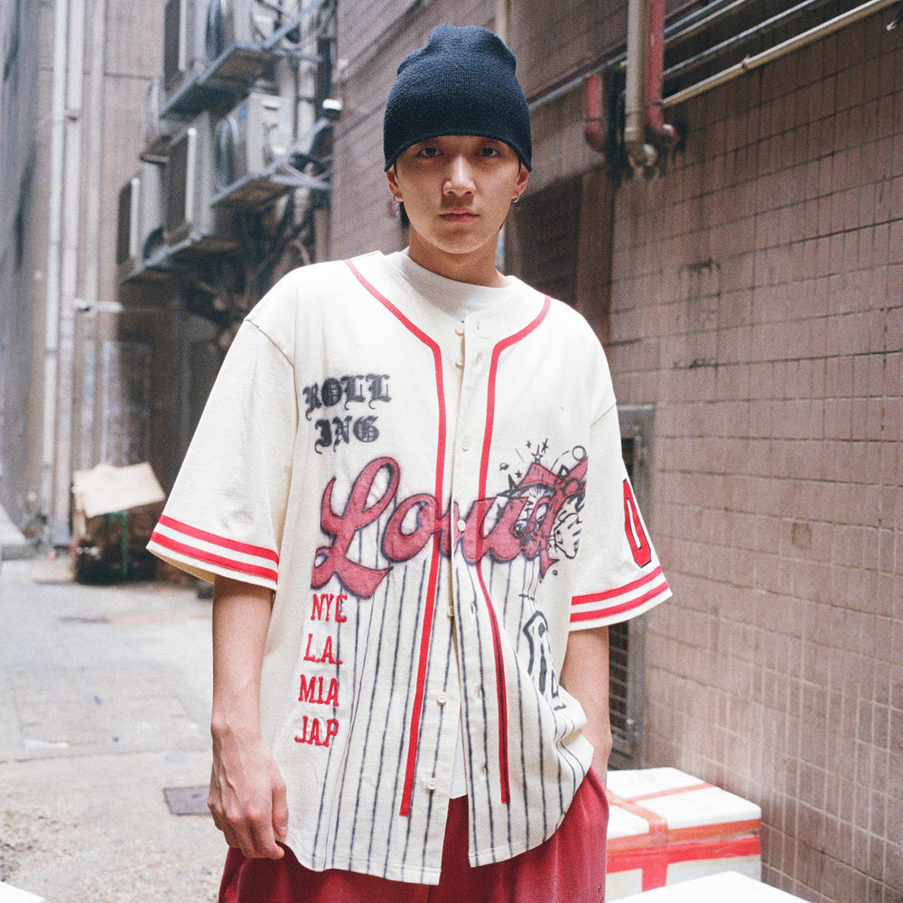 RL SKELETON BASEBALL JERSEY