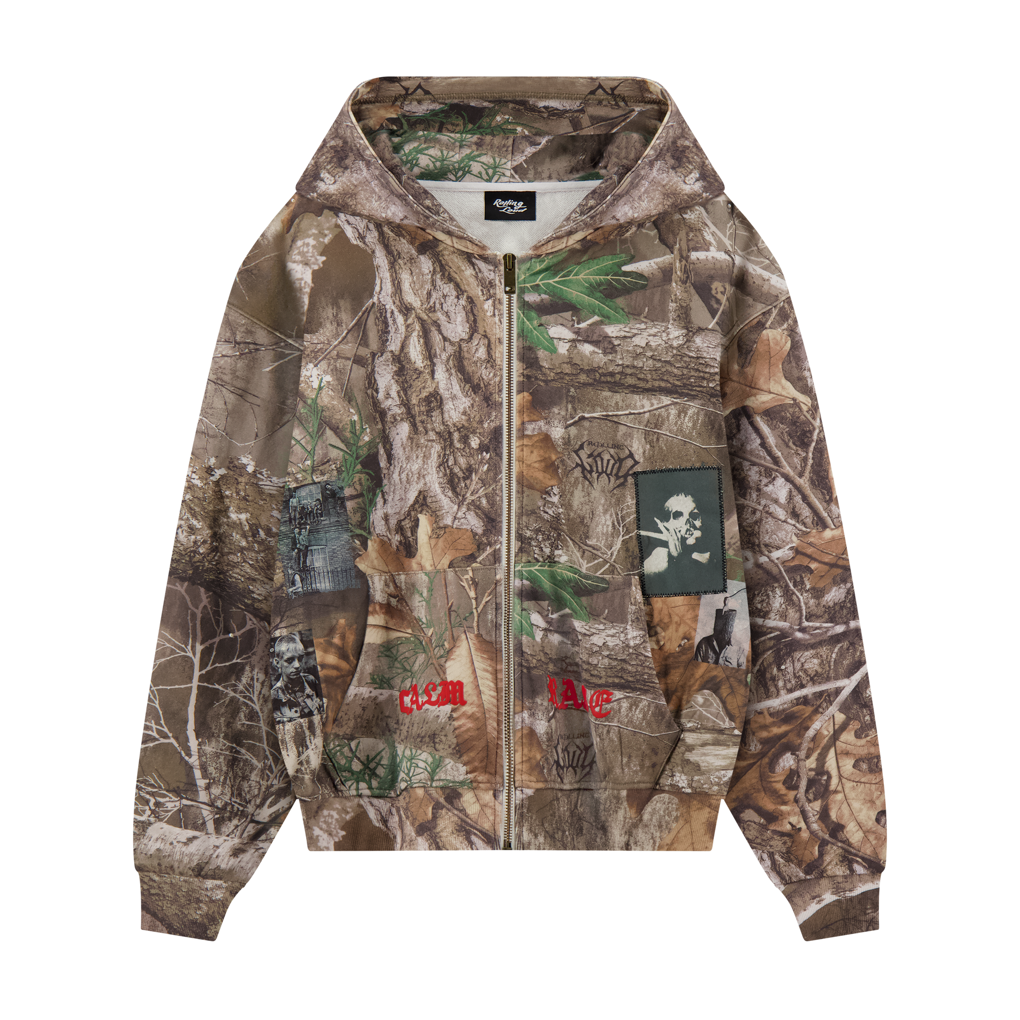 TOURING CREW CAMO ZIP UP