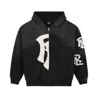 WORLDWIDE VINTAGE ZIP UP HOODIE