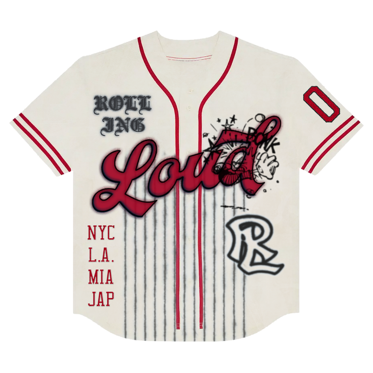 RL SKELETON BASEBALL JERSEY