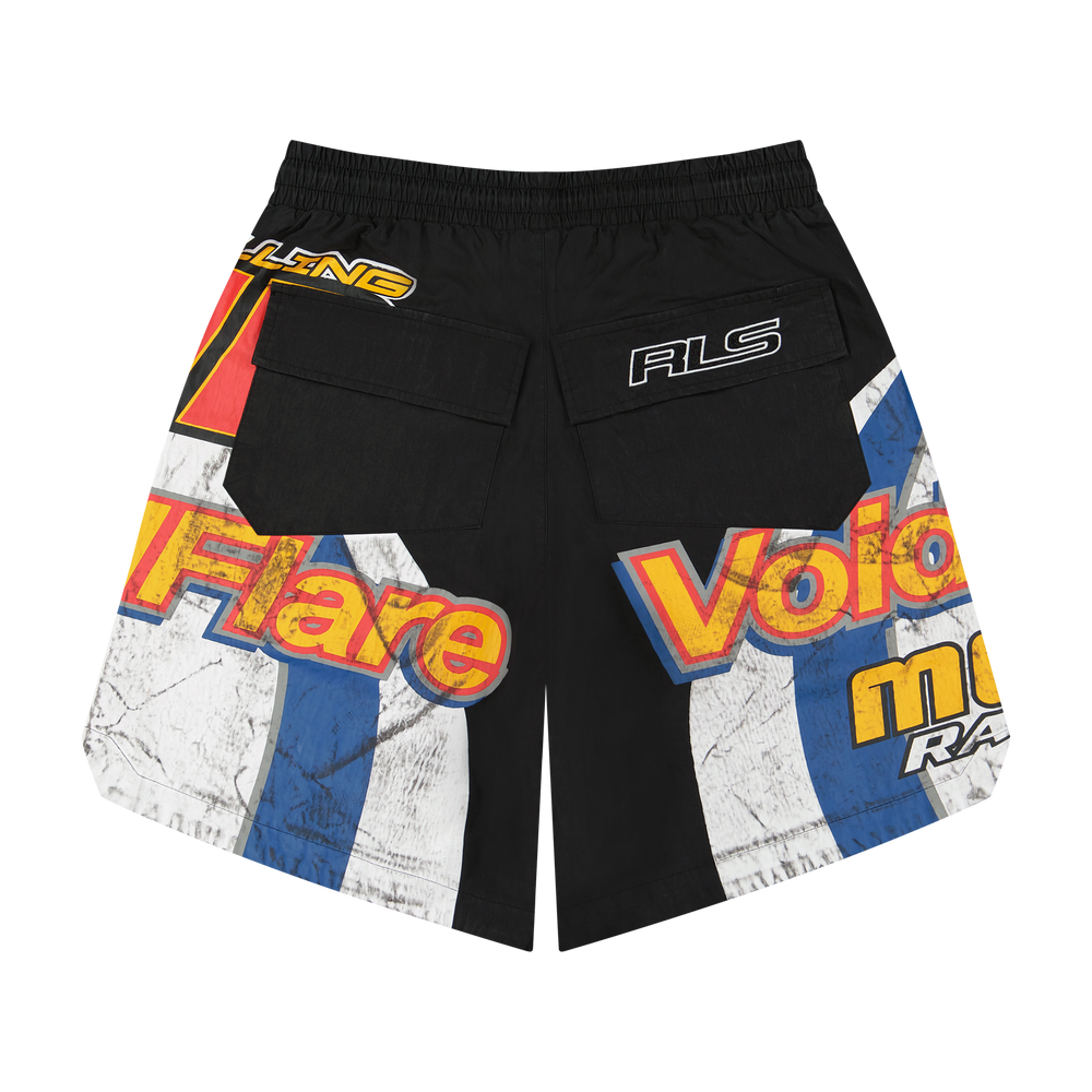 PIT CREW MOTO NYLON SHORT