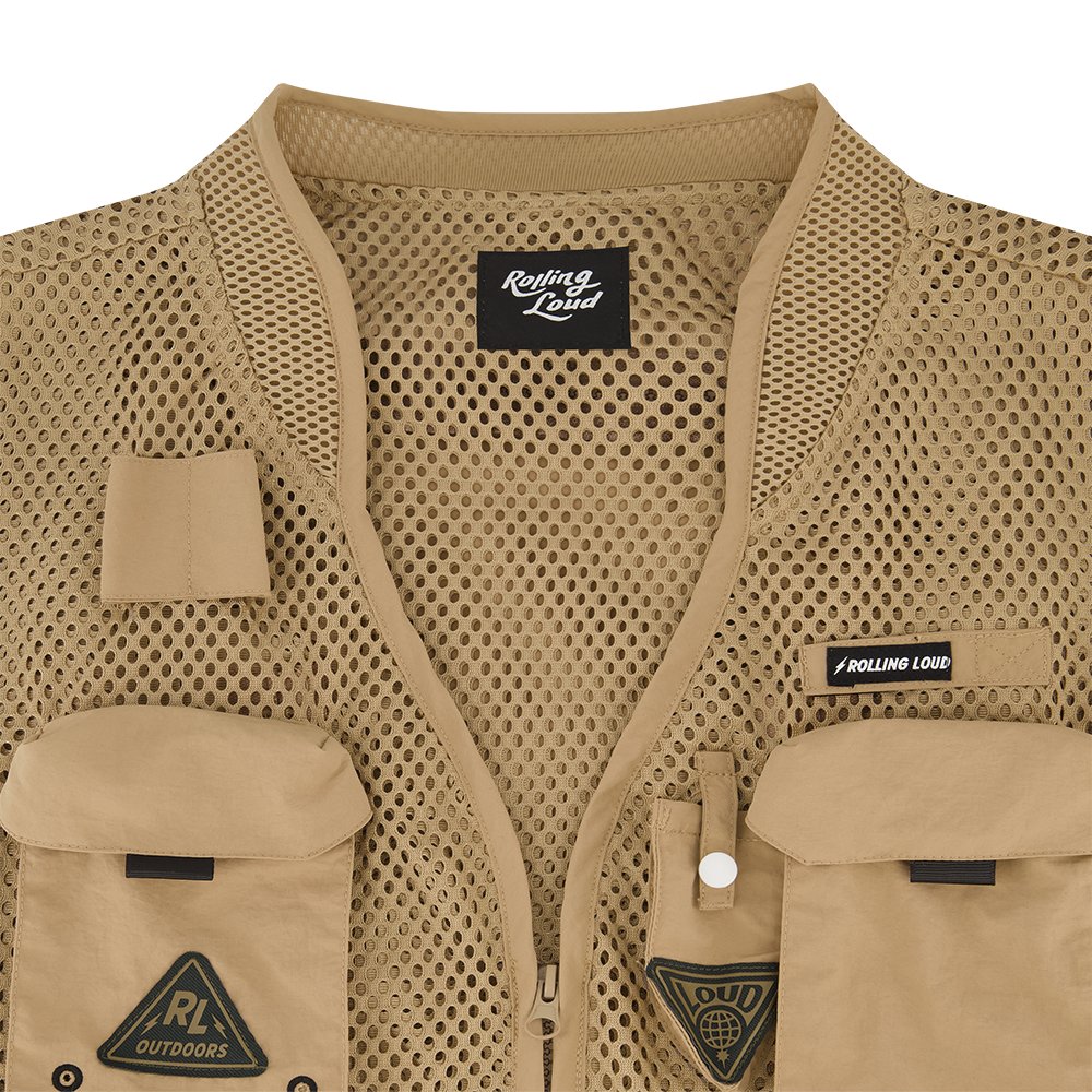 RL Sand Mesh Tactical Vest