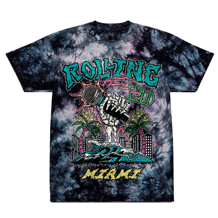 RL Miami 24 Pre-Sale Exclusive Takeover Milky Way Tiedye Tee