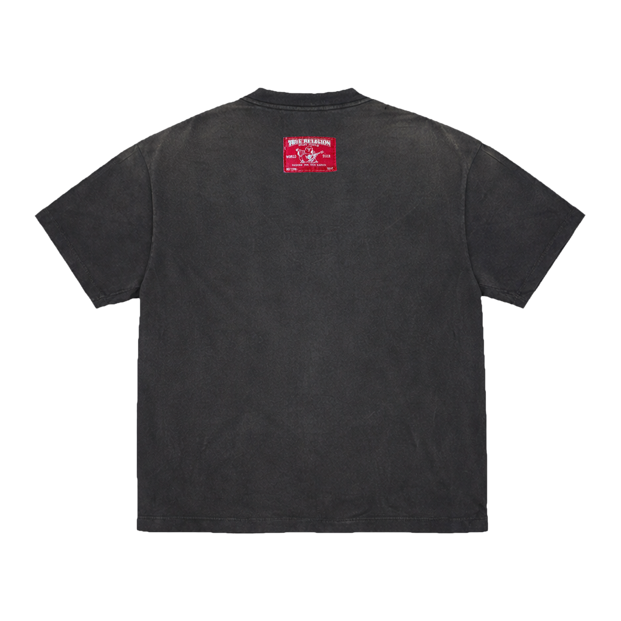 TRUE RELIGION X RL TRUE EAGLE VINTAGE BLACK TEE