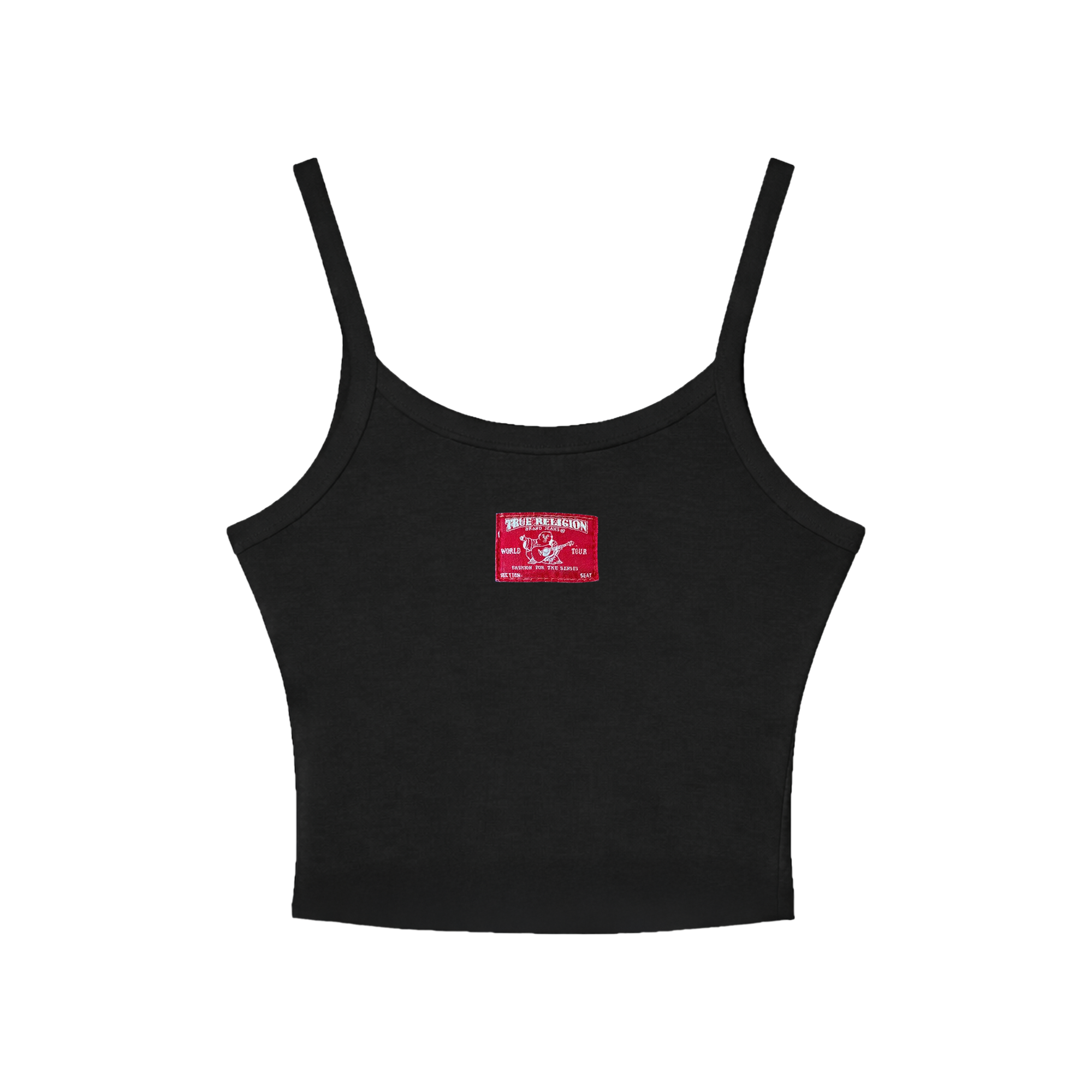 TRUE RELIGION X RL TRUE STITCHED BLACK TANK