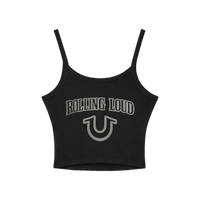 TRUE RELIGION X RL TRUE STITCHED BLACK TANK