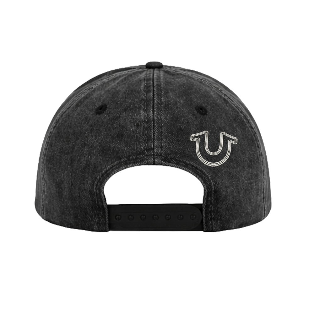TRUE RELIGION X RL TRUE STICHED VINTAGE WASHED DAD HAT