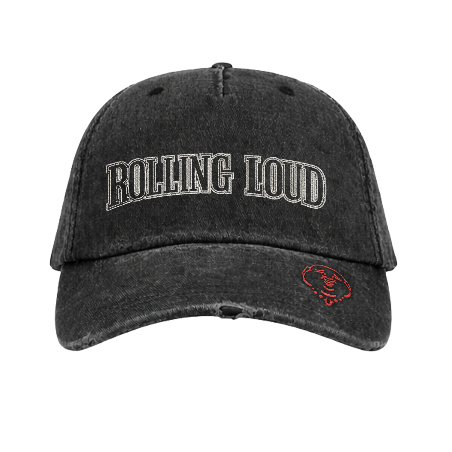 TRUE RELIGION X RL TRUE STICHED VINTAGE WASHED DAD HAT