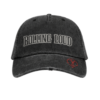 TRUE RELIGION X RL TRUE STICHED VINTAGE WASHED DAD HAT